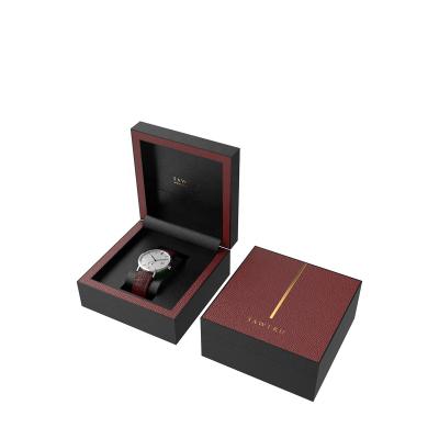 China Sawtru Wooden Watch Box 6 Log Watch Box Recyclable Luxury Watch Box for sale