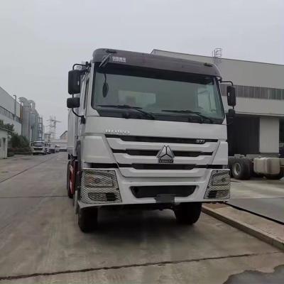 중국 차량의 총 무게 5001-10000 kg HOWO 371HP 6X4 25톤 부하 중고용 틱퍼 트럭 판매용