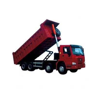 China 15 toneladas 371 CV 400 CV bobina de carga pedra areia solo mineração caminhão-lixo de segunda mão assentos ≤5 à venda