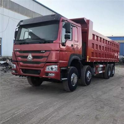 China Sale 10 Wheel Used Sinotruck HOWO 6*4 371HP Dump Tipper Truck with 10.2tons Capacity for sale