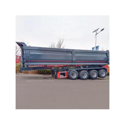 China Dump Truck Trailer 3axle Dump Semi Trailer Heavy Duty Tri-Axles Dumper Tipper for sale