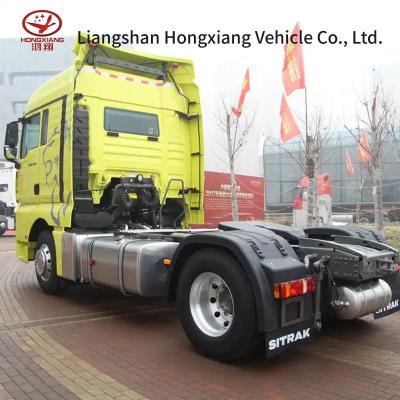 China Left Hand Drive FAW Sinotruk HP Sino Tractor Truck Gross Vehicle Weight 5001-10000 Kg for sale