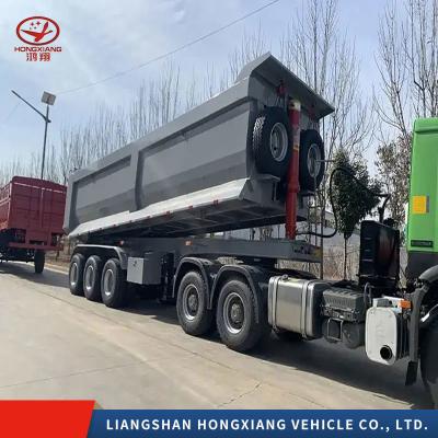 China Tire Number Please Consult Customer Service Lifting Tipping Dump Tipper Semi Truck Trailer for sale