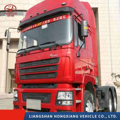 China Shacman Traktorkopf Lkw Rad Traktor Lkw mit Luftfederung Fahrersitz zu verkaufen