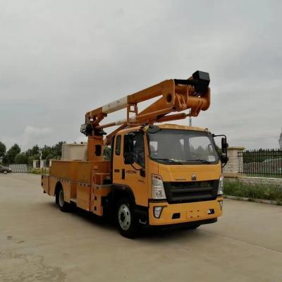 China EHL9400Z 4X2 Base de ruedas 3800mm Alturas de elevación 26 metros Vehículo de trabajo aéreo telescópico en venta