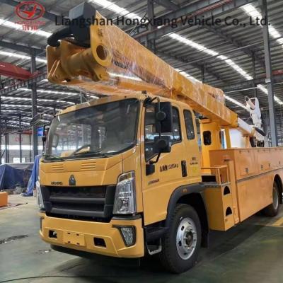 Chine Roue motrice 4x2 36m Truck monté plateforme de travail aérienne par plateforme aérienne Véhicule de travail à vendre