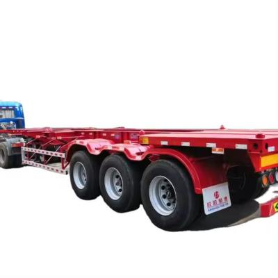 China Sport European Hydraulic Low Semi-Trailer Car Carrier com 8.12.16 Pneus e 1820 mm de banda de rodagem à venda