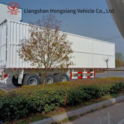 China 13750*2550*3650 Zware lading 3-assige gekoelde semi-trailer voor 45ft containers Te koop