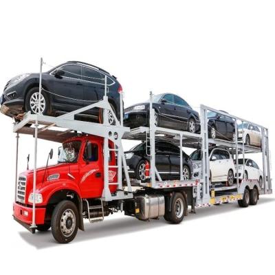 China EHL9400Z 2 Axle Double-Decker Car Transport Trailer Semi Trailer with 1820mm Tread for sale