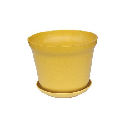 China Plant Fiber Environmental Protection Modern High Strength Breathable Degradable Flower Pot for sale