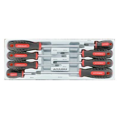 China Auto Maintenance ATABU Professional Tool 8 Pcs Screwdriver Screwdriver Set for sale