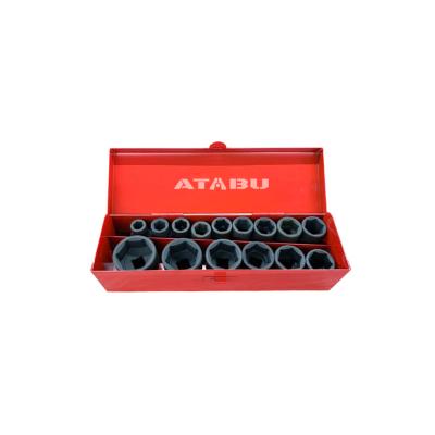 China Factory Wholesale Price 15 pcs of Auto Repair ATABU Dr. Impact 1/2