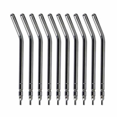 China 10pcs Metal Metal Tips For Dental Syringe Air Water Triple 3 Way Straight Contra Angle For Unit Dental Chair 232001*10 for sale