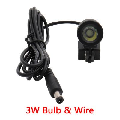 China 3W Metal Bulb and Wire for Headlight Headlight Fit Binocular Loupes Dental Magnifying Glasses Medical Magnification for sale