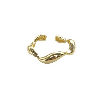 China Lava European CLASSIC and American popular index opening simple design feeling ring for sale