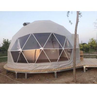 China Extended Type Factory Direct Sale Equipment Dome House Glamping Transparent Camping Tent for sale