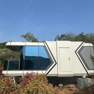 China Extended Type China Made Living Container House Modern Aluminum Capsule Houses Space Capsule Room for sale