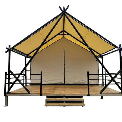 China Diagonal Bracing Type Professional Customized Prefab Waterproof Fireproof Luxury Outdoor Tent for sale