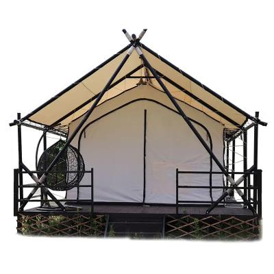 China Diagonal Bracing Type New Design Prefab Waterproof Luxury House Tent Hotel Glamping Wind-resistant Tents for sale