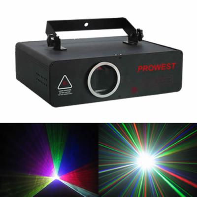 China 1W Disco Clubs Stage Laser Lights Single Green 100mW With SD Card for sale