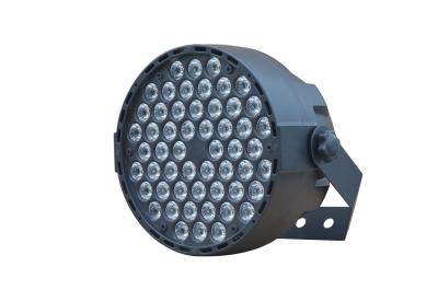 China Customized Black 54*1W LED Par Cans plastic RGBW 8CH OEM ODM Welcomed for sale