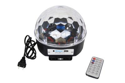 China El disco de Bluetooth LED se enciende con MP3 el juego RGBWAYP USB 6*1W para KTV casero en venta