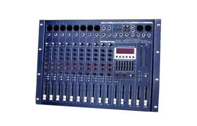 China Rack mount PA mixer with USB / SD and 12 Channel / 16 Channel / 24  Channel for sale