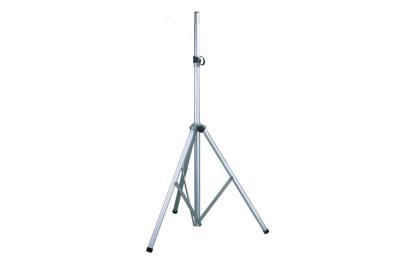 China Silver Portable Music Stands , Aluminum Speaker Cabinet Stand 1.1m - 1.87m for sale