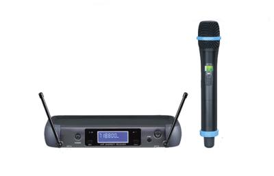 China Professional UHF Wireless Microphone Handheld , Single Channel for sale