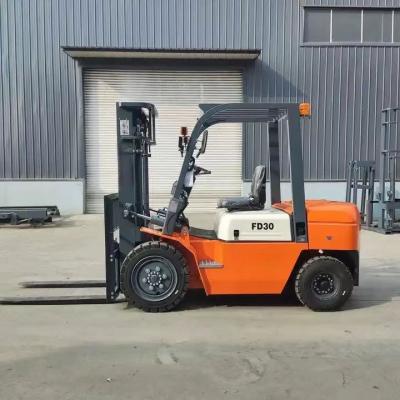 China Building Material Shops Durabler 3 Ton Small-size Cargo Lift 3 Ton 5 Ton Forklift Multidirectional 2 Ton 4 Ton Diesel Forklift For Sale for sale