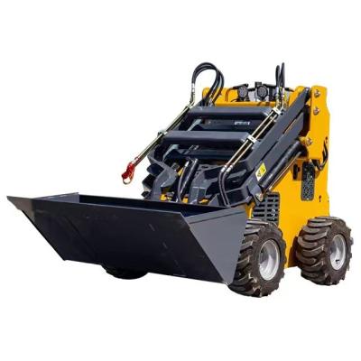 China Building Material Shops Chinese Cheap Epa Engine Skidsteer Diesel Wheel Crawler Mini Track Skid Steer Loader With Attachments Track for sale