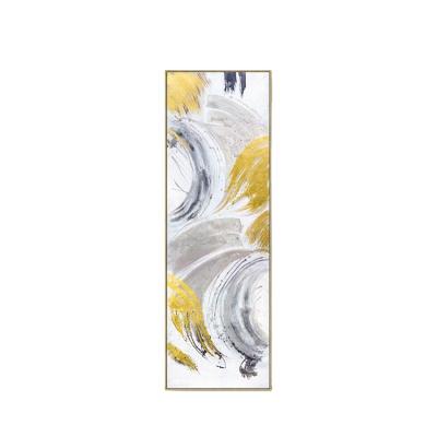 China Abstract Design 100% Canvas Wall Art Home Living Room Decoration Handmade Abstract View Oil Painting 2021 New for sale