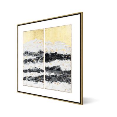 China Classic Design 100% Hand Painted Classic Canvas Wall Art For Interior Hanging Landscape Paintings Framed By Accessories Home Decor for sale