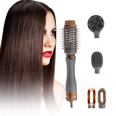 China Ionic Home Use Anion Hood Folding Hand Held 4 in 1 Blow Dryer Hair Brush and Volumizer for sale