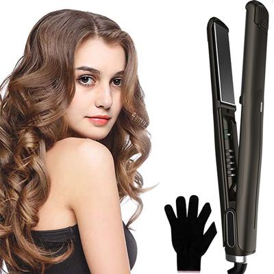 China Car hair styler salon hair straightener hair straightener hair cabello planchas machine custom titanium for sale