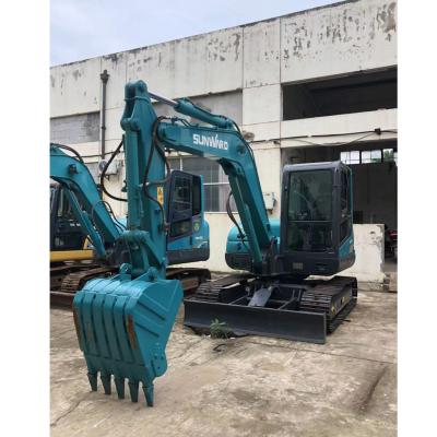 China SUNWARD Lowest Price Used Machinery SWE70E SWE 70 SWE 65 Excavator Machine Original Crawler Hydraulic Digger Series 60 0.26 MÂ ³ for sale