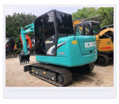 China Lowest Price KOBELCO Used Machinery For Sale SK55-3 Used Excavator Original Machine Crawler Hydraulic Digger 0.4m; ³ for sale