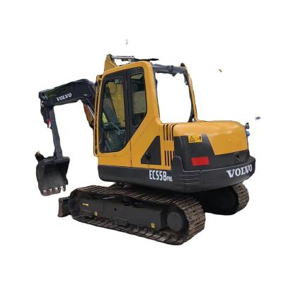 China Japan Good Power Condition Original Volvo EC55B Digger Volvo EC60Dpr Excavator Low Price Original Excavator for sale