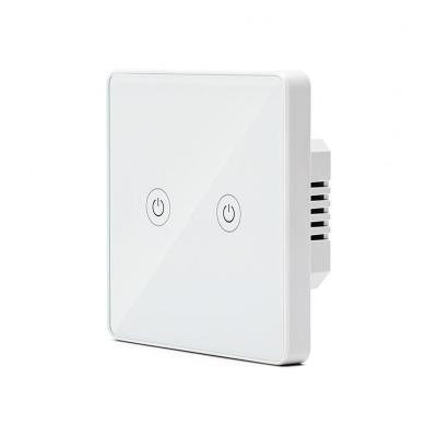 China 1/2/3Gang Tuya Smart Life 10A 3 Band Touch Wifi Smart Switch With Amazon Alexa Voice Control Smart Light Switch for sale