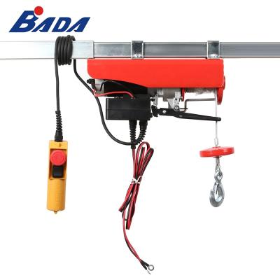 China AUTO factory mini motor drive 12V/24V AC/DC electric cable hoist direct wholesale for sale