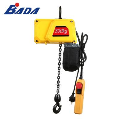 China Building Material Shops BDH300 Building Lifting Equipment Trolley Electric Chain Hoist for sale