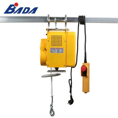 China AUTO Electric Crane Hoisting Equipment Suspending Mini Mini Electric Construction Hoist for sale