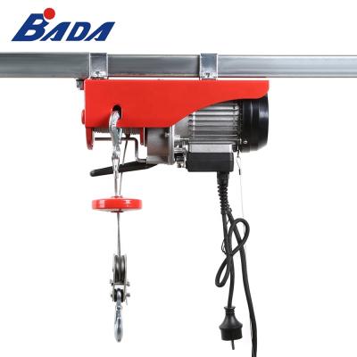 China Hotels Factory Price Mini Wire Rope Electric Hoist Lifting Equipment PA300D 150/300kg for sale