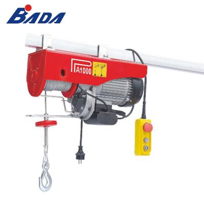 China China workshop cheap portable hotels mini 220v electric chain 500-999KG electric rope hoist for sale