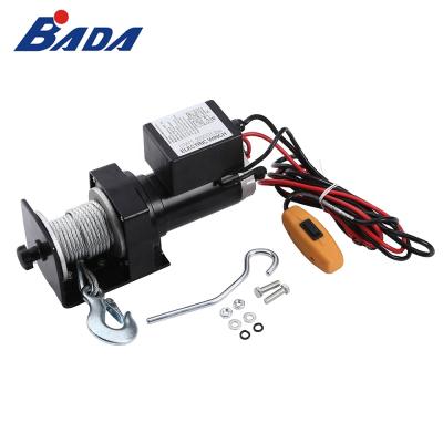 China For Pulling Factory Produces High Quality 12V/24V DC Power 2000 LBS Electric Boat Winches For Sale for sale