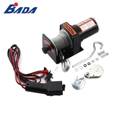 China BADA AUTOMATIC 12/24v boat high quality automatic electric anchor winch price for sale