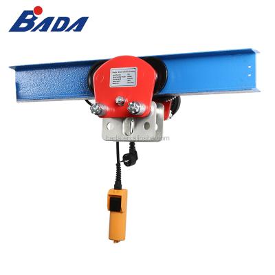 China Hotels TD1 AC 120/230V 1 Ton Capacity Mini Electric Suspension Hoist for sale