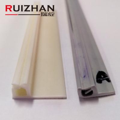 China Plastic Acoustic Track Wall Stretch PVC Fabric Ceilings Fabric Modern Various Shape Ruizhan for sale