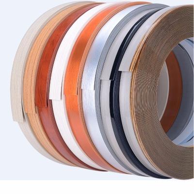 China Funiture Dark Edging 0.4-3mm Thickness PVC Edging For Furniture Making Dark Edging Protection For Wooden Doors for sale