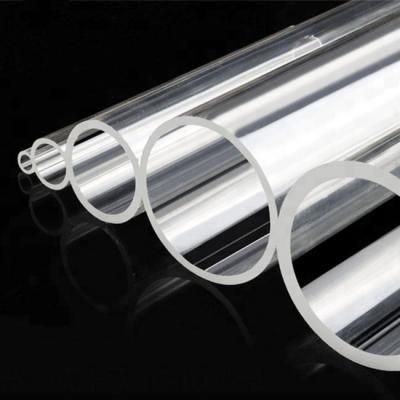 China PVC Customized Clear PVC Plastic Tube Acrylic Square Pipe for sale